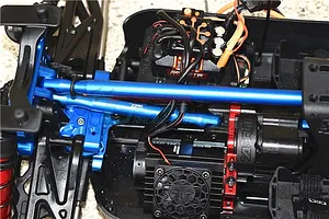 GPM Aluminium Front Chassis Brace Bar - Red image 47810