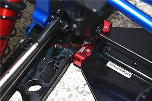 GPM Aluminium Rear Lower Suspension Mounts 2Pcs - Red image 47819