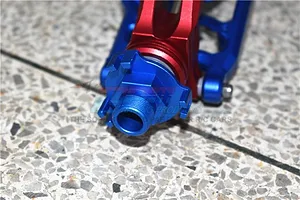 GPM Aluminium 19mm Wheel Hex Hubs 2Pcs - Red image 47836