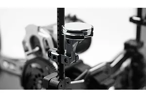 Yeah Racing 1/10 Black Aluminium Magnetic Stealth Body Mount 2Pcs image 47849