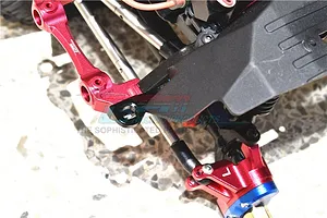 GPM Aluminium Front Body Post Mounts 2Pcs - Black image 47865