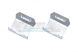 GPM Stainless Steel Front &amp; Rear Gearbox Skid Plate 2Pcs