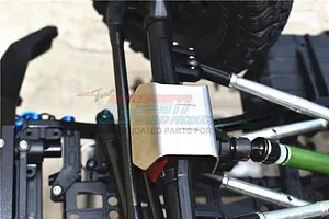 GPM Stainless Steel Front & Rear Gearbox Skid Plates 2Pcs w/ Hardware image 47916