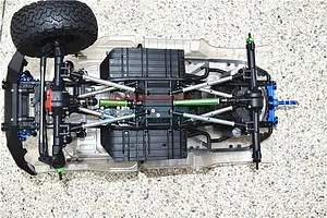 GPM Black Aluminium Front & Rear Hex Adapters 4Pcs w/ Hardware image 47931