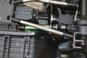 GPM Aluminium Front & Rear CVD Driveshafts 2Pcs - Black image 47934