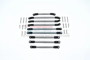 GPM Stainless Steel Adjustable Turnbuckles & Linkages 9Pcs w/ Hardware image 47941