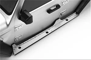 GPM Silver Stainless Steel Slip Proof Treads Side Step 2Pcs image 47969