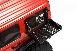 GPM Black Stainless Steel Rear Side Window Tool Box w/ Table & Hardware image 47984