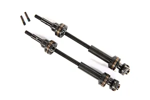 Traxxas Extreme Heavy Duty Steel-Spline Front CV Drive Shafts (Complete) 2Pcs image 47989