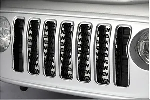 GPM Silver Stainless Steel Front Grill image 48003