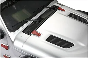 GPM Silver Stainless Steel TRX-4 Defender Door Hinge Set image 48012