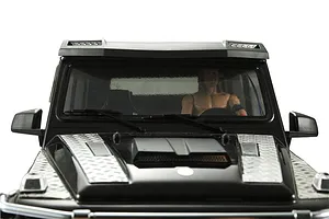 GPM Black Stainless Steel Slip Proof Tread Hood Set image 48018