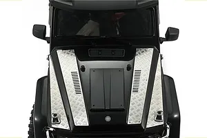 GPM Silver Stainless Steel Slip Proof Tread Hood Set image 48021