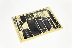 ARRMA 1/7 Felony 6S Clear Unpainted Body Shell w/ Decal Sheet image 48171