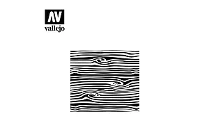 Vallejo Wood Texture Nº2 Stencil image 48247