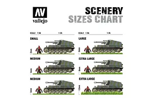 Vallejo 4mm Green Wild Tuft 35Pcs image 48354