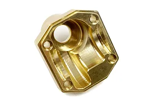 Yeah Racing High Mass Brass Capra Currie F9 Portal Cover 1Pc image 48417