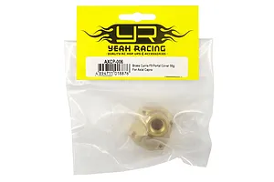 Yeah Racing High Mass Brass Capra Currie F9 Portal Cover 1Pc image 48418