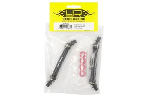 Yeah Racing Black HD Steel Axial Capra Front & Rear Centre Drive Shafts 2Pcs image 48420
