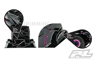 Pro-Line 1/10 Megalodon Desert Buggy Unpainted Body Shell image 48517