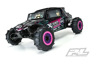 Pro-Line 1/10 Megalodon Desert Buggy Black Painted Body Shell image 48524