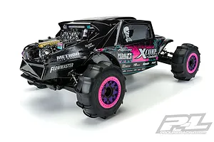 Pro-Line 1/10 Megalodon Desert Buggy Black Painted Body Shell image 48525
