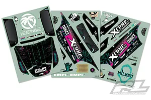 Pro-Line 1/10 Megalodon Desert Buggy Black Painted Body Shell image 48528