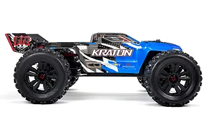 ARRMA Kraton 6S BLX V5 RC Truggy Electric Brushless 4WD 1/8 Scale RTR - Blue image 48758