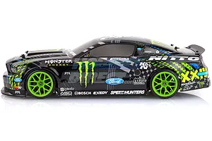 HPI E10 Drift Monster Energy/Nitto Tire 2013 Ford Mustang RC Drift Car Electric 1/10 Scale RTR image 4882