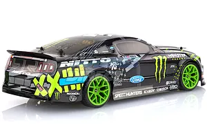 HPI E10 Drift Monster Energy/Nitto Tire 2013 Ford Mustang RC Drift Car Electric 1/10 Scale RTR image 4884