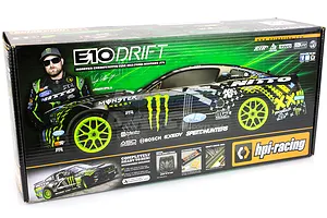 HPI E10 Drift Monster Energy/Nitto Tire 2013 Ford Mustang RC Drift Car Electric 1/10 Scale RTR image 4889