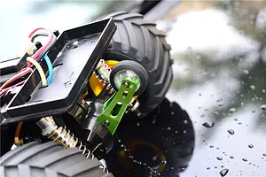 GPM Black Aluminium Lunch Box Rear Wheelie Bar w/ Hardware image 48889