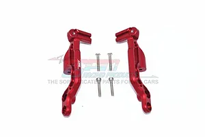 GPM Red Aluminium Rear Body Post Fixed Mounts 2Pcs w/ Hardware image 48902