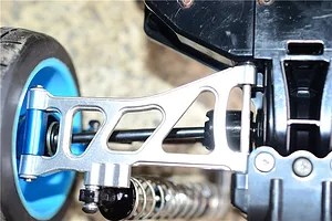 GPM Black Aluminium TT-02B Rear Lower Suspension Arms 2Pcs w/ Hardware image 48910