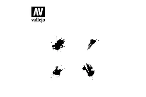 Vallejo Petrol Spills Stencil image 48932