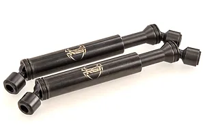 HSP Black Hardened Steel 110-160mm Universal Telescopic CVD Drive Shafts 2Pcs