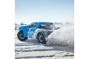 Losi Baja Rey Ford Raptor RC Truck Electric Brushless 4WD 1/10 Scale RTR - King Shocks Edition image 49049