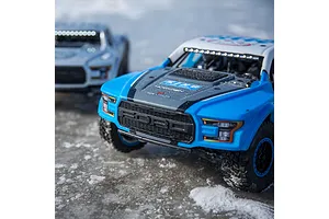 Losi Baja Rey Ford Raptor RC Truck Electric Brushless 4WD 1/10 Scale RTR - King Shocks Edition image 49050