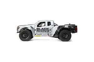 Losi Baja Rey Ford Raptor RC Truck Electric Brushless 4WD 1/10 Scale RTR - Black Rhino Edition image 49054