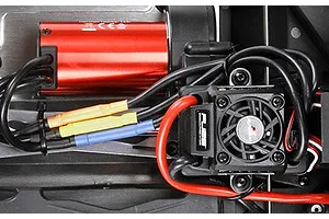 Losi Baja Rey Ford Raptor RC Truck Electric Brushless 4WD 1/10 Scale RTR - Black Rhino Edition image 49066