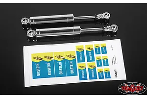 RC4WD 90mm Chrome Aluminium Bilstein SZ Series Shock Absorbers 2Pcs image 49102