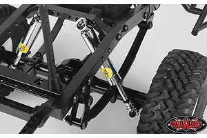 RC4WD 90mm Chrome Aluminium Bilstein SZ Series Shock Absorbers 2Pcs image 49103