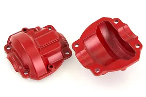 HSP Red Aluminium Portal Axle Cover