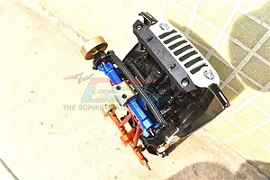 GPM Brass SCX24 Front or Rear Gearbox Cover w/ Hardware image 49200