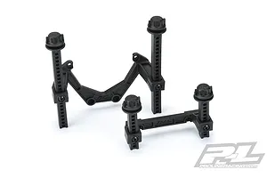 Pro-Line Rustler 4x4 Front &amp; Rear Extended Body Mounts w/ Hardware