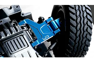 Yeah Racing Tamiya CC-01 Blue Aluminium Front Lower Suspension Arms 2Pcs image 49293