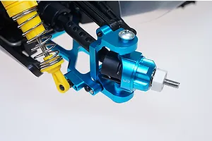 Yeah Racing Tamiya TT-02B Blue Aluminium C-Hubs w/ Hardware image 49303