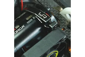 Yeah Racing Black Aluminium 540 Motor Heat Sink Fan Mount image 49316