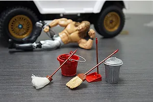 Yeah Racing 1/10 Garage Accessory Set 5Pcs image 49344