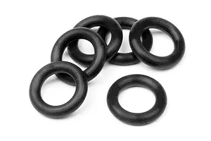 HPI 6x8x2mm Silicone O-Rings 6Pcs